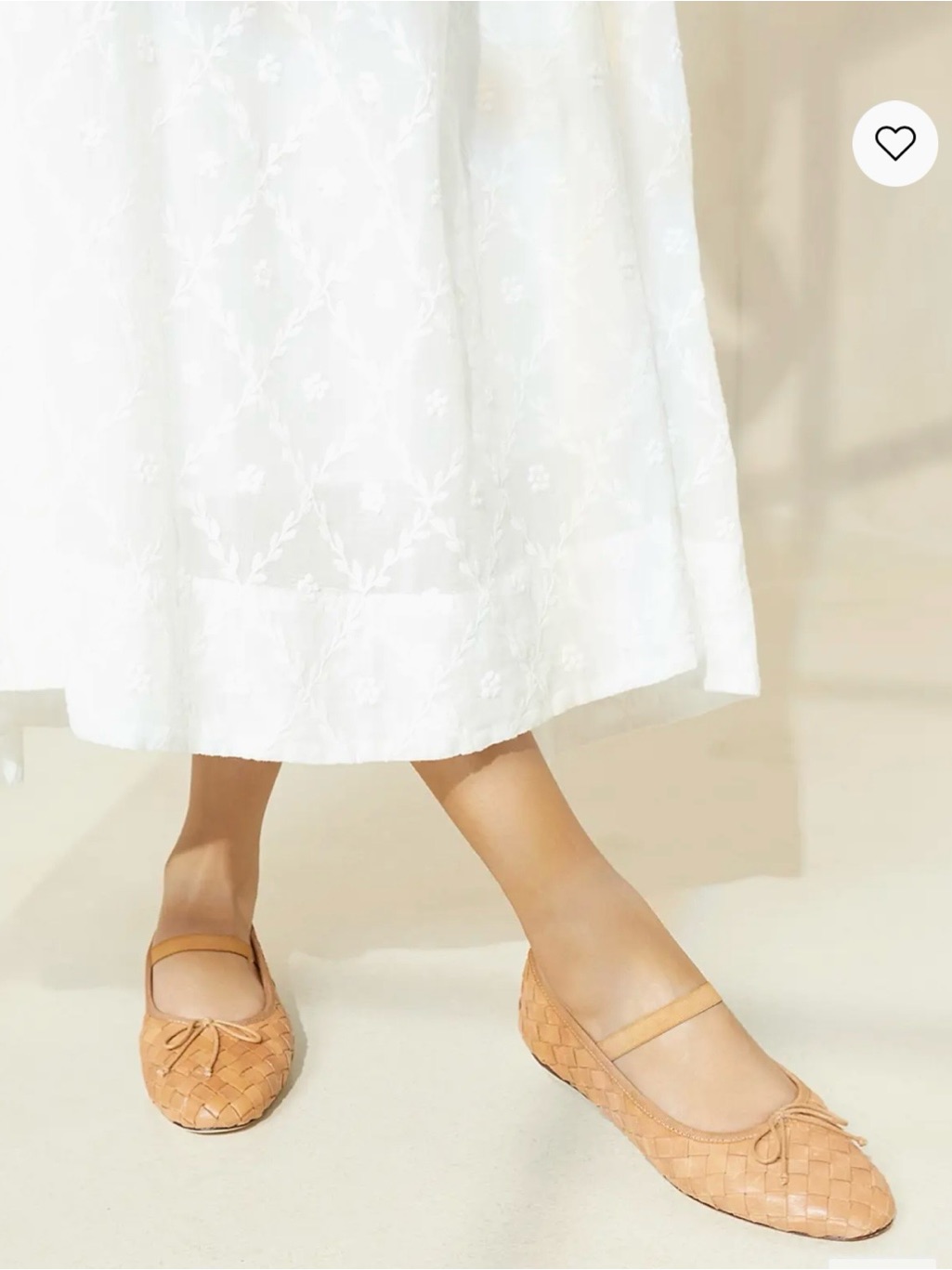 Loeffler Randall Leonie Woven Flats In Honey!